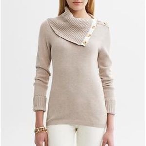 Banana Republic Button-Neck Sweater